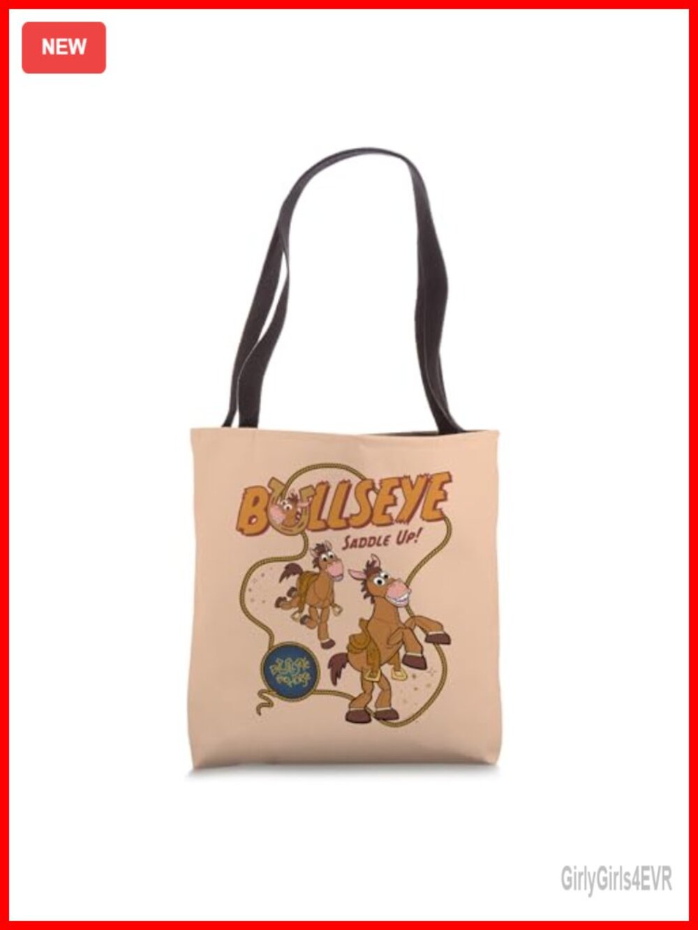 Toy Story Bullseye Saddle Up Signature Tote Bag